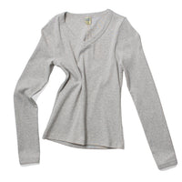 Flore Flore Jill Longsleeve in Heather Grey