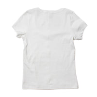 Flore Flore Lulu Baby Tee in White