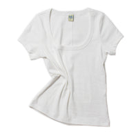 Flore Flore Lulu Baby Tee in White