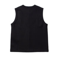 Flore Flore Poppy Sleeveless Cardigan in Black