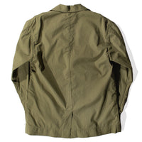 Grei Box Blazer in Army Green