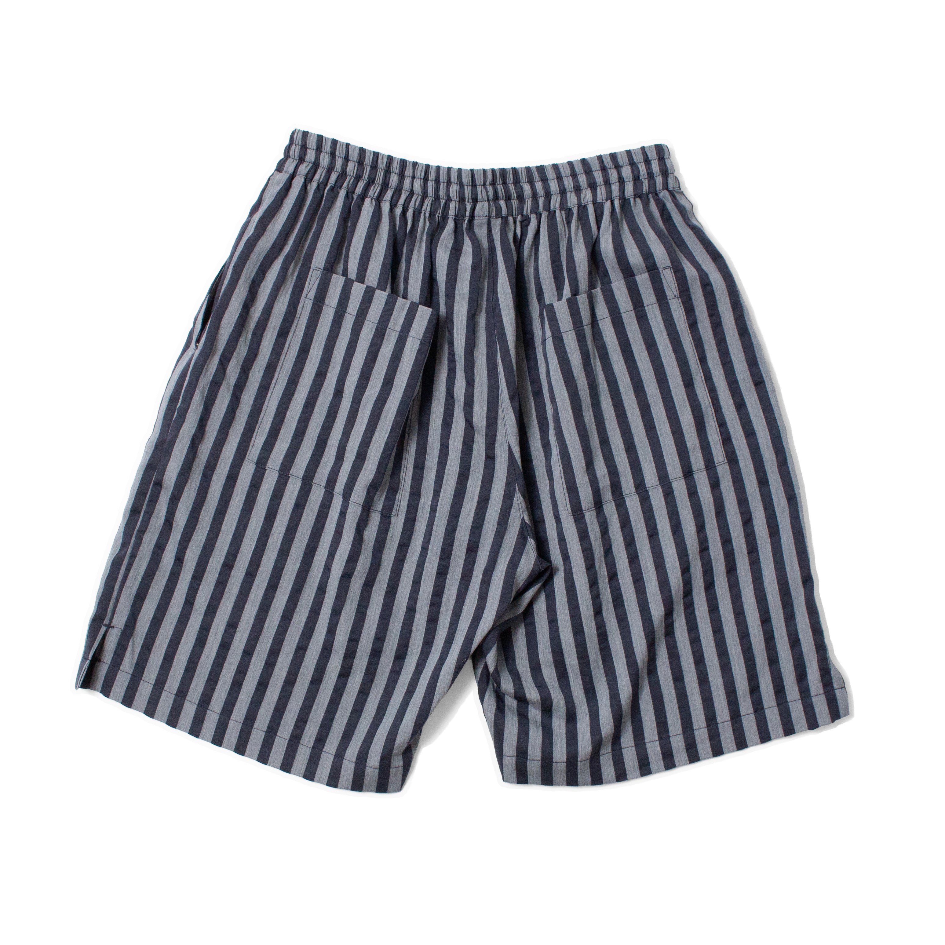 Grei PTO Easy Short in Wide Ripple Stripe Blue Mix – JUDITH