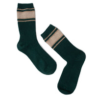 Hansel from Basel Athleisure Cashmere Crew in Forest Green