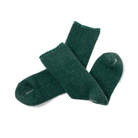 Hansel from Basel Hoodie Wool Crew in Hunter Green