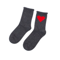 Hansel from Basel Love Cashmere Crew in Charcoal