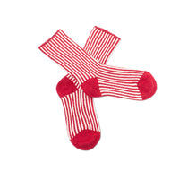 Hansel from Basel Magnolia Cashmere Crew in Red