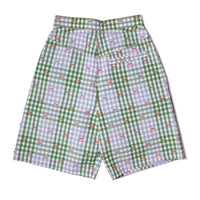 Henrik Vibskov Drawstring Shorts in Checks Fillé
