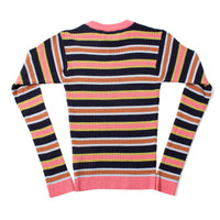Henrik Vibskov Silk Stripes Knit in Navy Stripes