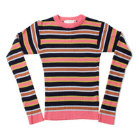 Henrik Vibskov Silk Stripes Knit in Navy Stripes
