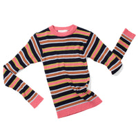 Henrik Vibskov Silk Stripes Knit in Navy Stripes