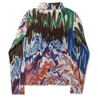 Henrik Vibskov Slope Blouse in Graphic Slopes Light