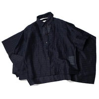 Henrik Vibskov Square Shirt in Navy