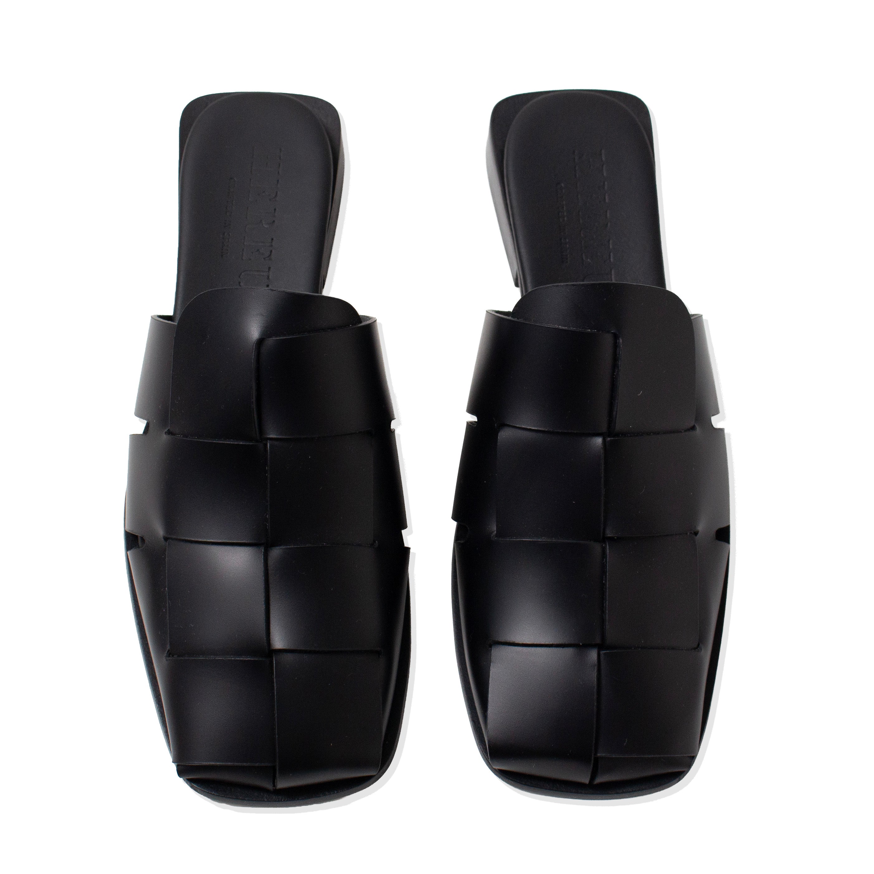 Hereu Coraia Mule in Black – JUDITH