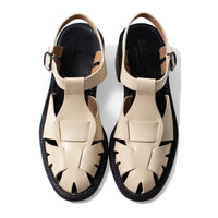 Hereu Pesca Heeled in Custard