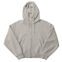 Hope Bubble Zip Hoodie in Faded Khaki