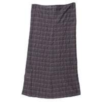 Hope Friend Skirt in Grey Check Voile