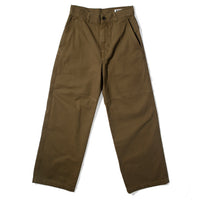 Hope Stamp Trousers in Vintage Khaki Canvas