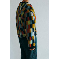 Henrik Vibskov Brushed Sweat in Brushed Squares