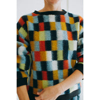 Henrik Vibskov Brushed Sweat in Brushed Squares