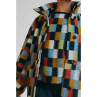 Henrik Vibskov Brushed Sweat in Brushed Squares