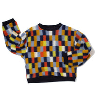 Henrik Vibskov Brushed Sweat in Brushed Squares