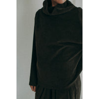 Black Crane Tube Top in Forest