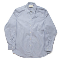 Shaina Mote Classic Button Down in Blue Stripes