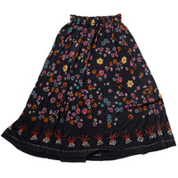 Anntian Wool Jersey Skirt in Print 3B-Boiled Wool