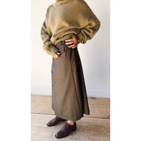 Rachel Comey Montrose Skirt in Heather Brown