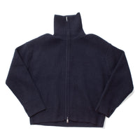 Studio Nicholson Sandos Sweater in Darkest Navy