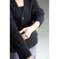 Studio Nicholson Trey Cardigan in Black