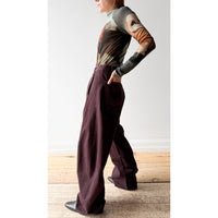 Sayaka Davis Barrel Denim in Sangria