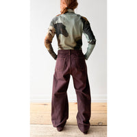Sayaka Davis Barrel Denim in Sangria