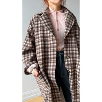 Proche Donnie Coat in Plaid