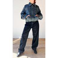 6397 Side Dart Pant in Ink