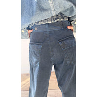6397 Side Dart Pant in Ink