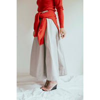 Kallmeyer Dakota Pleated Skirt in Elephant
