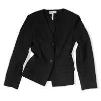 Apiece Apart Asma Blazer Top in Black