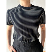 Kallmeyer Kenzie T-Shirt in Black & Vanilla