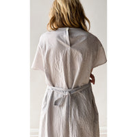Nicholson & Nicholson Eve Dress in Grey Stripes