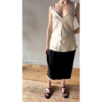 Maria McManus Lace Tulip Skirt in Black
