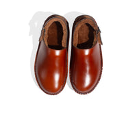 Hereu Cargol 2 Shearling Clog in Tan