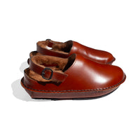 Hereu Cargol 2 Shearling Clog in Tan