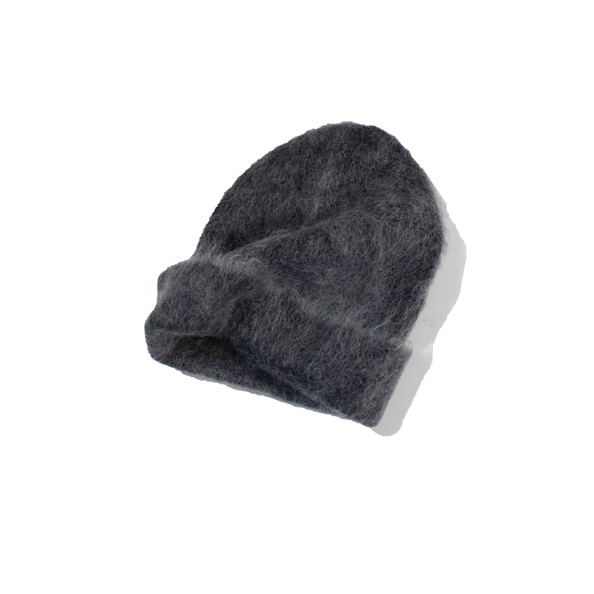 Sayaka Davis Brushed Mohair Beanie in Charcoal – JUDITH