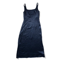 Nomia Square Neck Darted Dress in Midnight