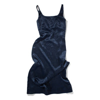 Nomia Square Neck Darted Dress in Midnight