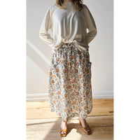 Kasmaria Skirt with Side Pockets in Liberty of London Linen Cotton