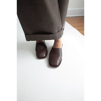 Lauren Manoogian Square Mule in Saddle