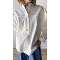 Studio Nicholson Vega Shirt in Optic White