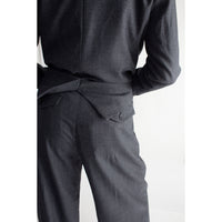 Kallmeyer Iman Shrunken Blazer in Navy Houndstooth